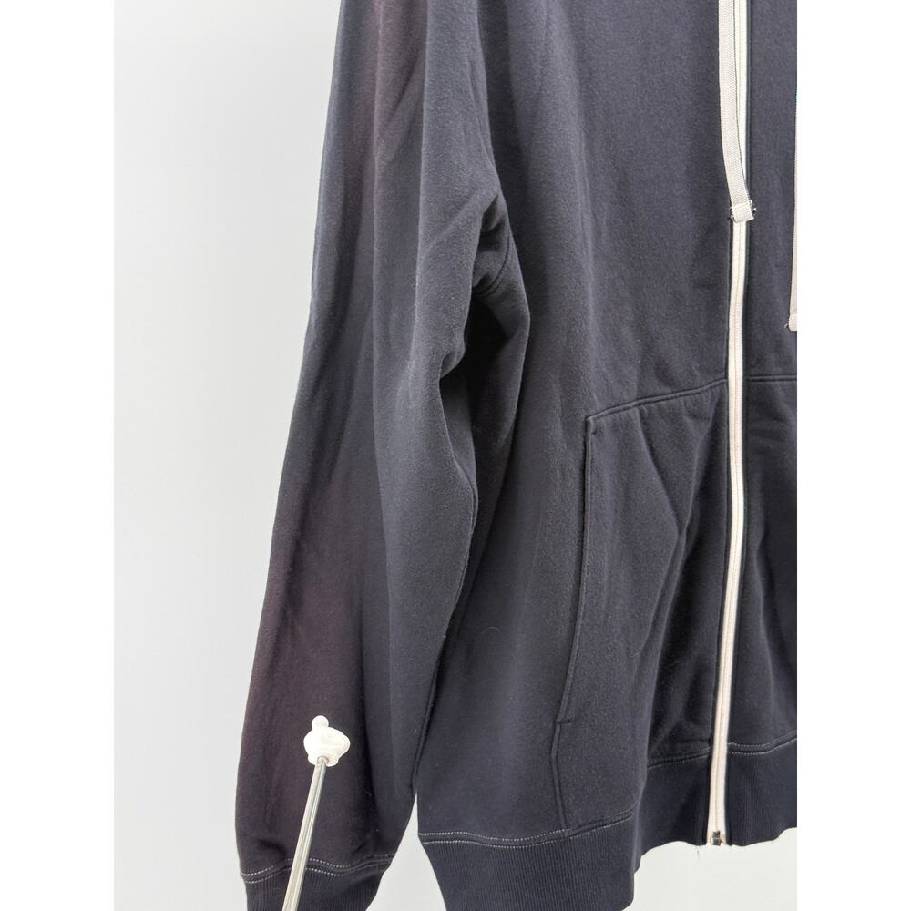 Under Armour Zip Hoodie Sweatshirt Fleece Athletic Black READ Size XL - Picture 4 of 11